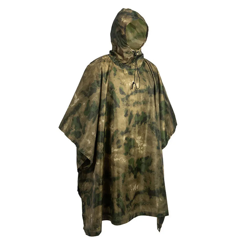 MENFLY ATFG Moss Camouflage giacca antipioggia impermeabile tattica per la caccia - immagine 2