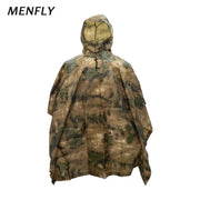 MENFLY ATFG Moss Camouflage giacca antipioggia impermeabile tattica per la caccia