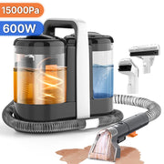 Pulitore per punti 750W 11/15KPa tappeti portatile tenda del divano Aspirazione spray - immagine 13