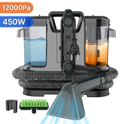 Pulitore per punti 750W 11/15KPa tappeti portatile tenda del divano Aspirazione spray - immagine 9