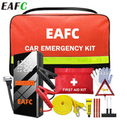 EAFC Kit di emergenza per assistenza su strada auto con JumpStarter pompa ad