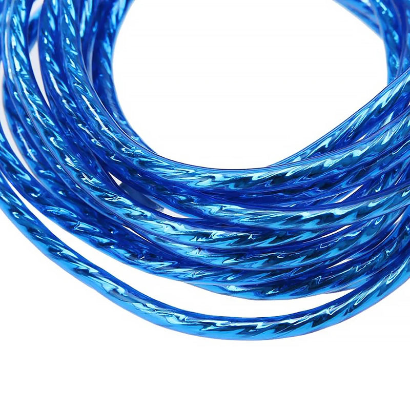 Automotive pure copper audio cable car audio system modification subwoofer amplifier 2 RCA to 2 RCA wire signal cable