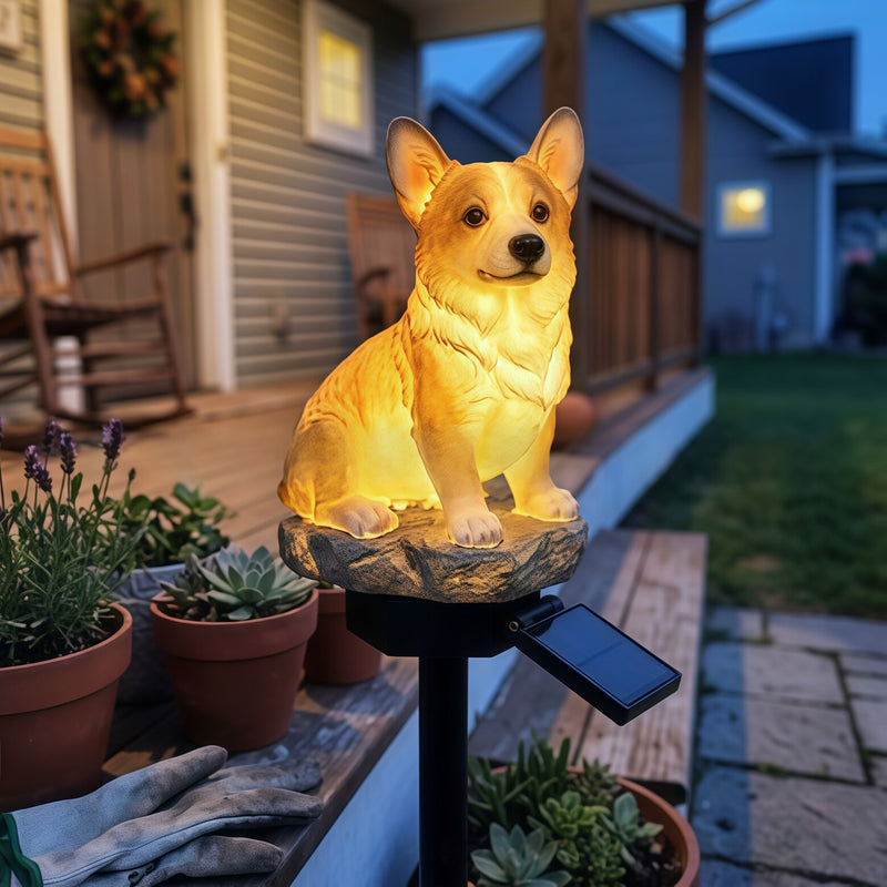 Pannello solare in resina a forma di gorilla spaziale, divertente lampada decorativa da giardino per esterni, cortile e cortile.