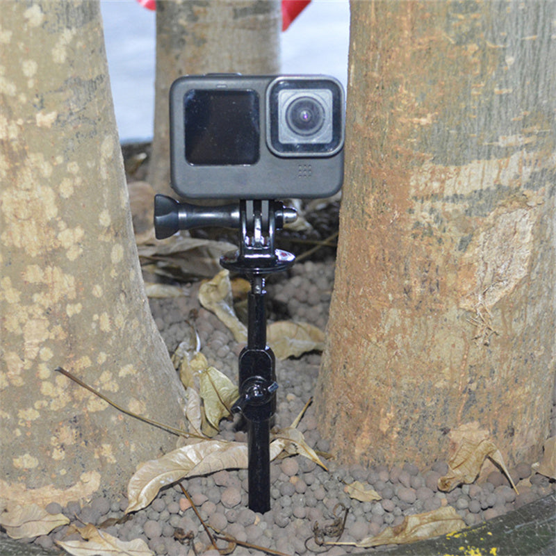 Staffa per videocamera sportiva da esterno, punte per arrampicata sugli alberi, accessori per videocamera sportiva