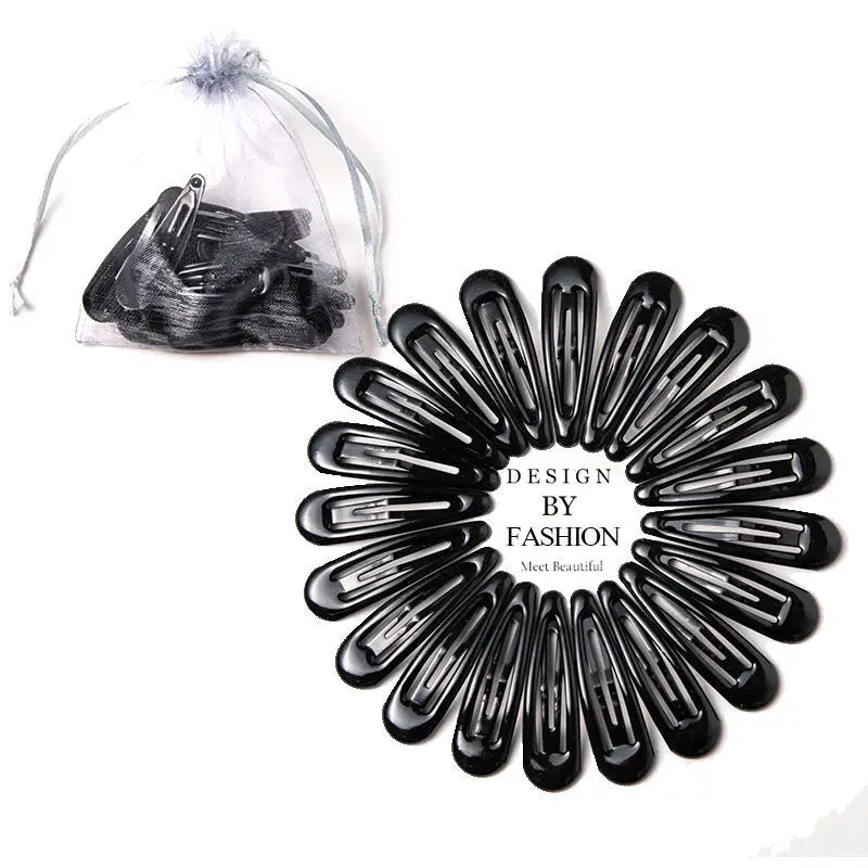 10/20/30/40 Nuove Mollette per Capelli a Forma di Goccia Colorate e Carine Bambine - immagine 18
