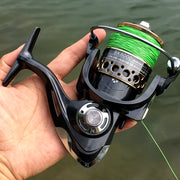Mulinello da pesca Spinning bobina in metallo 5.2:1/4.7:113BB cuscinetti a sfera - immagine 3