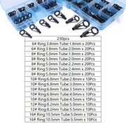 Kit di riparazione punta guida canna da pesca Set 24~230 pezzi per la - immagine 19