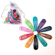 10/20/30/40 Nuove Mollette per Capelli a Forma di Goccia Colorate e Carine Bambine - immagine 13