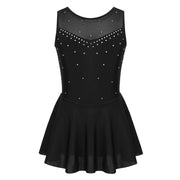 Body da ginnastica per ragazze Vestito balletto pattinaggio bambini Maniche lunghe - immagine 19