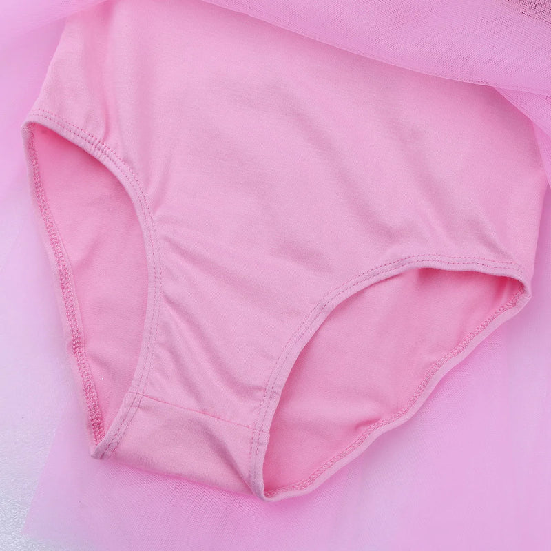 Vestito da Balletto Bambina con Paillettes – Body Danza con Gonna in Tulle Elegantesport