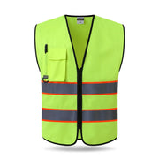 Gilet riflettente ad alta visibilità Abiti da lavoro Motocicletta Ciclismo Sport - immagine 7