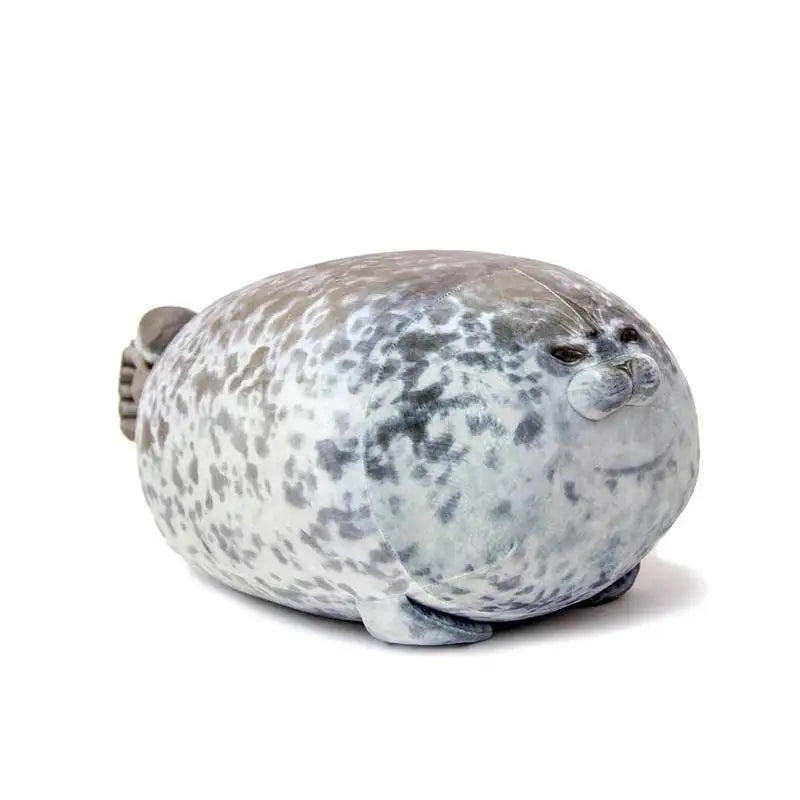 Cuscino Angry Blob Seal 3D - Cuscino Paffuto Leone Marino in Peluche per Bambini, Regali Divertenti per Ragazze