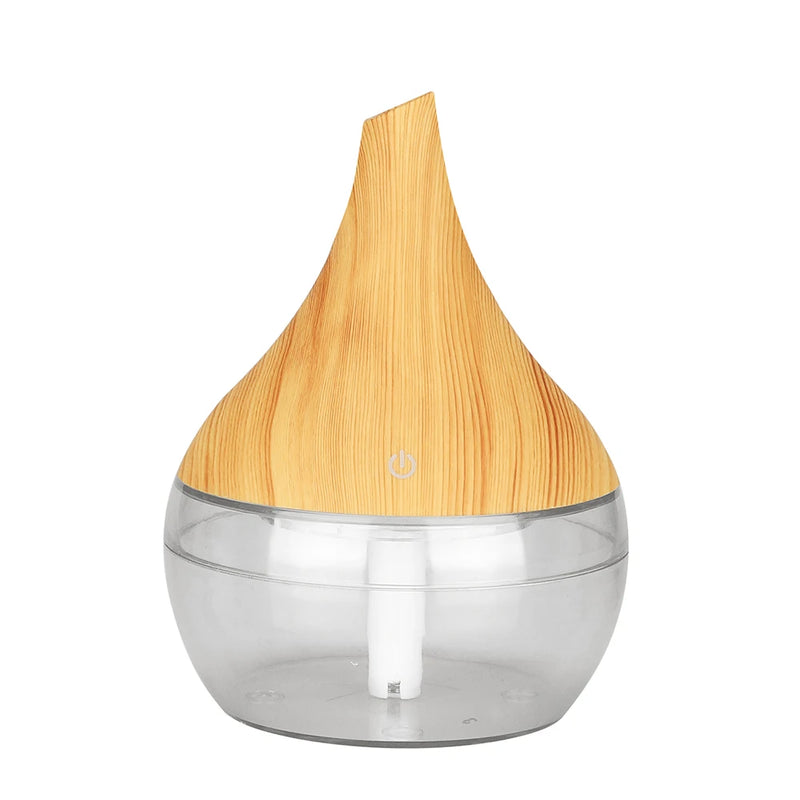 300ml Umidificatore Elettrico Aroma Diffusore D'aria Legno Umidificatore Ad Ultrasuoni Olio Essenziale Aromaterapia Freddo Mist Maker Per La Casa