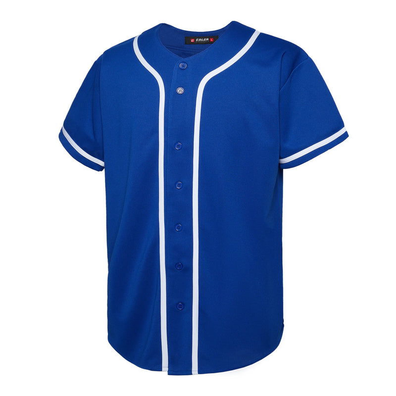 EALER Serie BJ80 Maglia da baseball uomo Camicie abbottonate Manica corta Hipster Hip - immagine 2