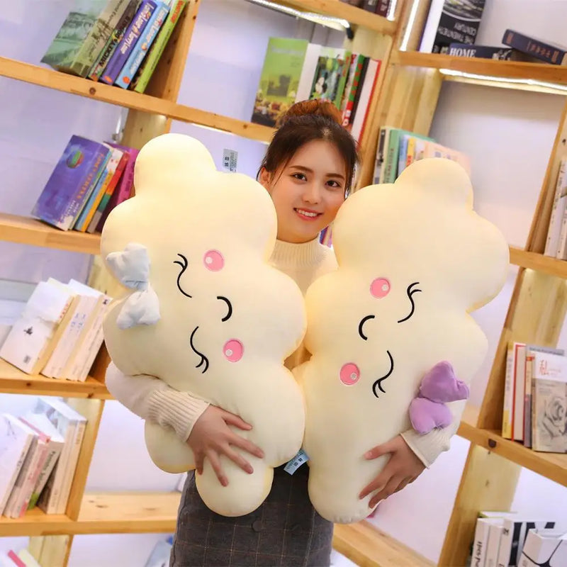 Cuscino gigante di nuvole Kawaii di nuovo stile Cuscino imbottito morbido Lovey Smile Cloud Peluche per bambino Baby Kid Girl bel regalo