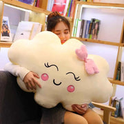 Cuscino gigante di nuvole Kawaii di nuovo stile Cuscino imbottito morbido Lovey Smile Cloud Peluche per bambino Baby Kid Girl bel regalo