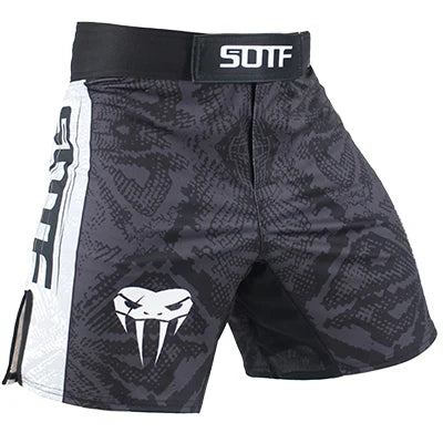 SOTF Snake Scale Fitness Sport traspiranti Pantaloncini da boxe MMA feroce Tiger Muay - immagine 9
