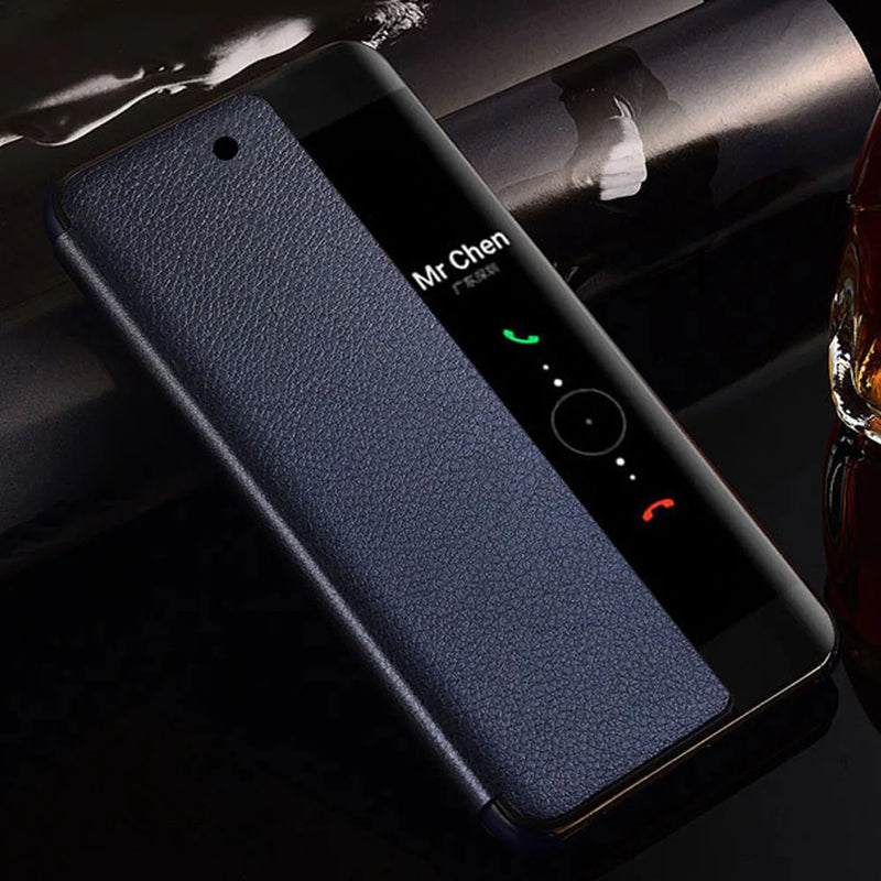 Custodia per telefono in pelle con copertura a vibrazione per Huawei P30 P40 Pro P20 Mate 20 Lite X 10 P10 Plus Mate20 P50 P 30 40 P30pro P20pro Mate20pro