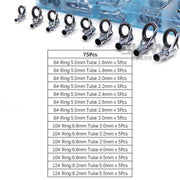 Kit di riparazione punta guida canna da pesca Set 24~230 pezzi per la - immagine 14