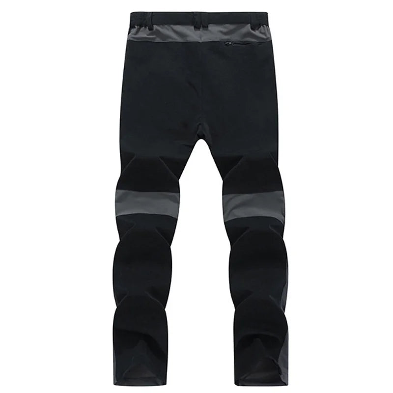 TRVLWEGO Pantaloni da campeggio escursionismo uomo anti-UV resistenti all'usura ad - immagine 4