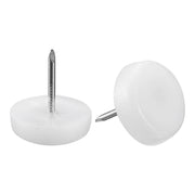 Uxcell 20/40/60/80 pezzi Piedini per mobili Chiodo in plastica Chiodi scorrevoli