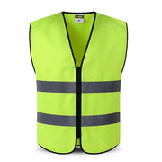 Gilet riflettente ad alta visibilità Abiti da lavoro Motocicletta Ciclismo Sport - immagine 8