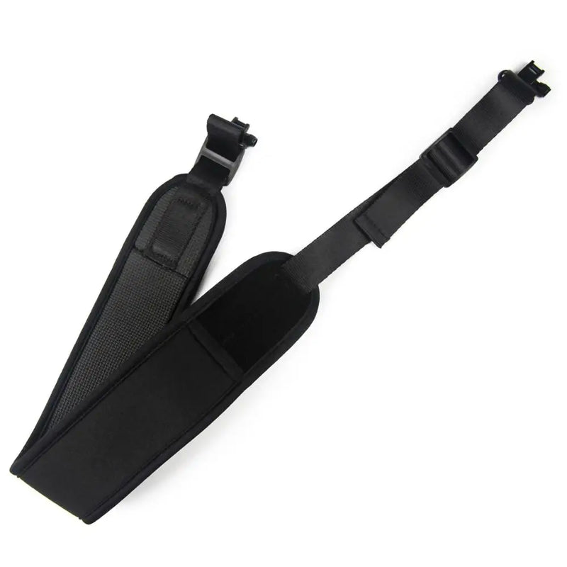 GUGULUZA Cinghia per Fucile in Neoprene – Ganci Girevoli - Black - immagine 2