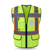 Gilet riflettente ad alta visibilità Abiti da lavoro Motocicletta Ciclismo Sport - immagine 6