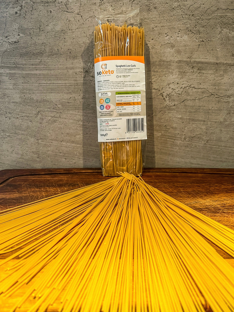 Spaghetti Low Carb Cheto solo 4gr di carboidrati