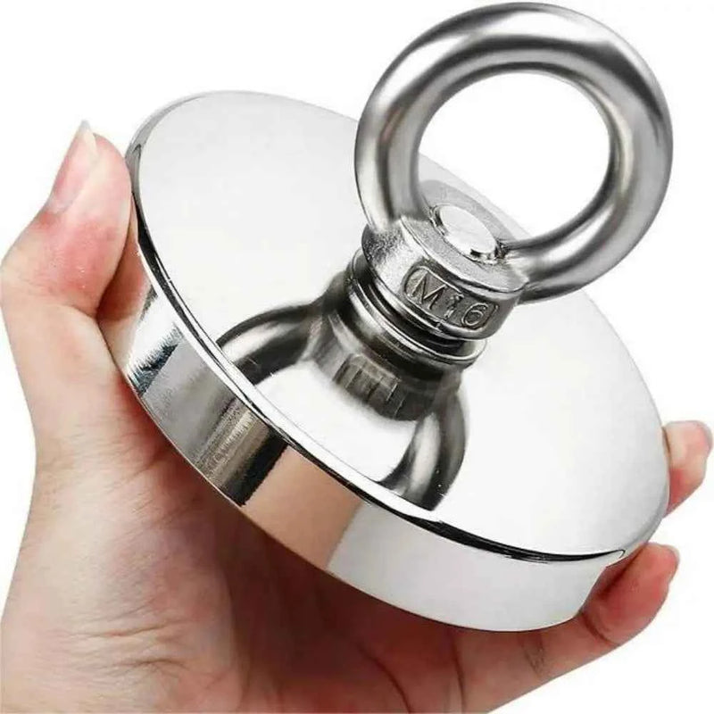 Magnete al neodimio Magnete resistente N52 con fori svasati Magneti per ricerca di salvataggio con bullone ad occhiello