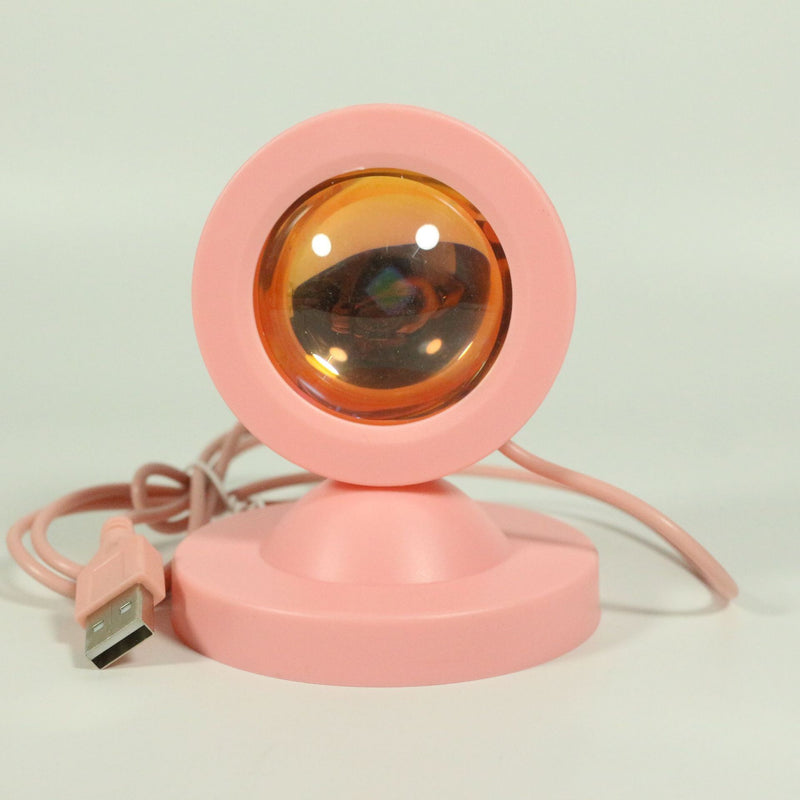 Cross-border RGB sunset lamp Mini small table lamp photo atmosphere lamp sunset lamp USB sunset lamp Net red sunset lamp