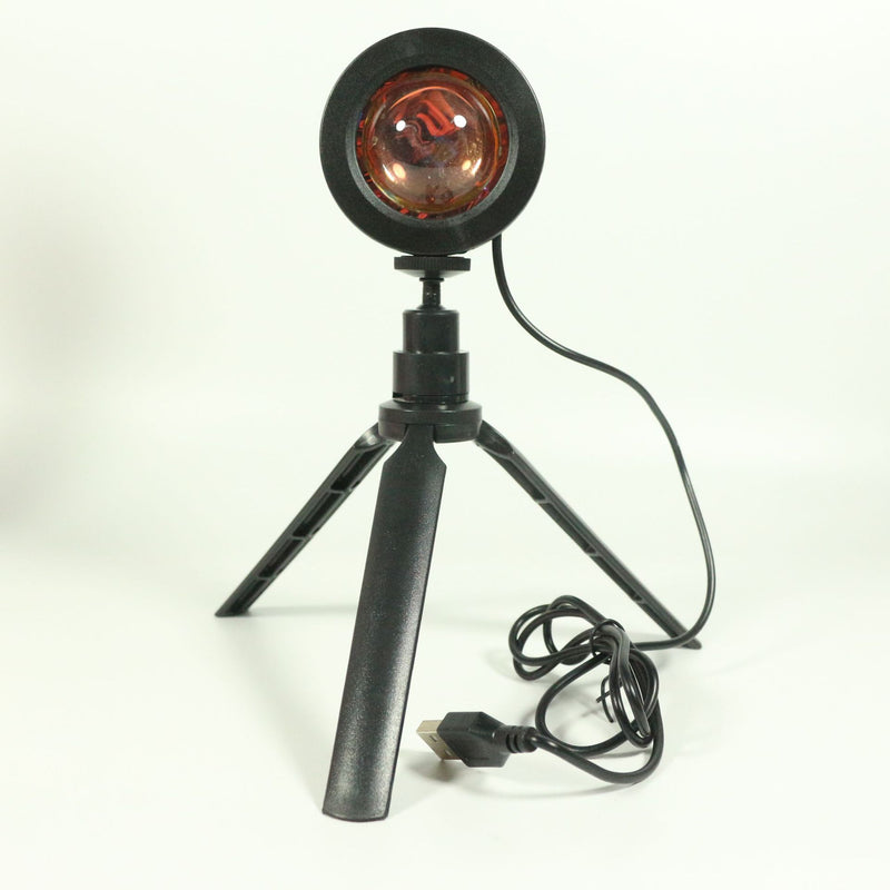 Cross-border RGB sunset lamp Mini small table lamp photo atmosphere lamp sunset lamp USB sunset lamp Net red sunset lamp