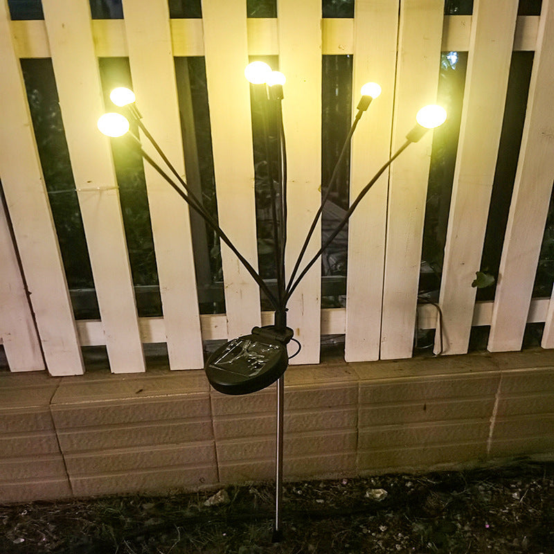 Luci da giardino a LED solari a forma di lucciola