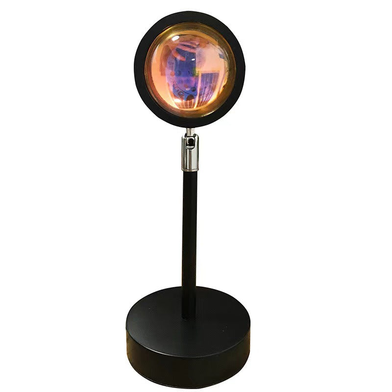 Cross-border RGB sunset lamp Mini small table lamp photo atmosphere lamp sunset lamp USB sunset lamp Net red sunset lamp