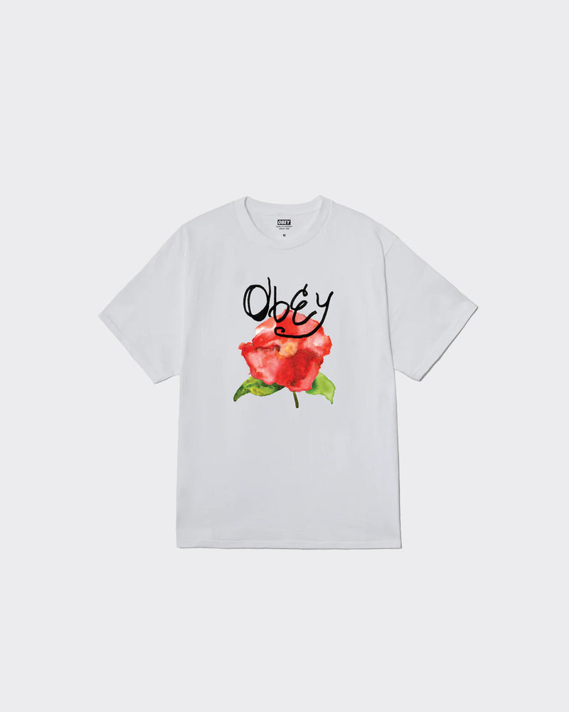 T-Shirt Watercolor Poppy Bianca