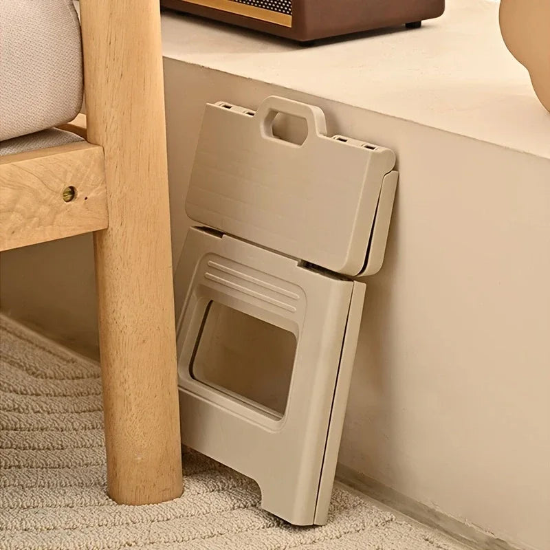 Nuovo sgabello pieghevole leggero e ispessito, campeggio portatile all'aperto per la casa, pesca Magza, design semplice e integrato