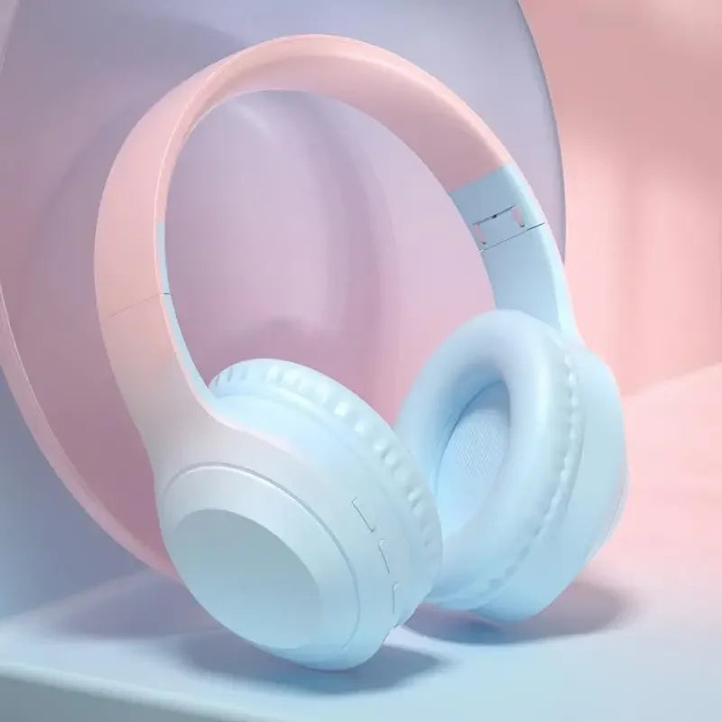 Auricolari da gioco con cancellazione del rumore montati sulla testa Bluetooth 5.3 senza fili con suono surround stereoscopico ad alta fedeltà