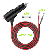 Pulsante interruttore on/off portatile 12V per cavo di prolunga caricabatteria da - immagine 9