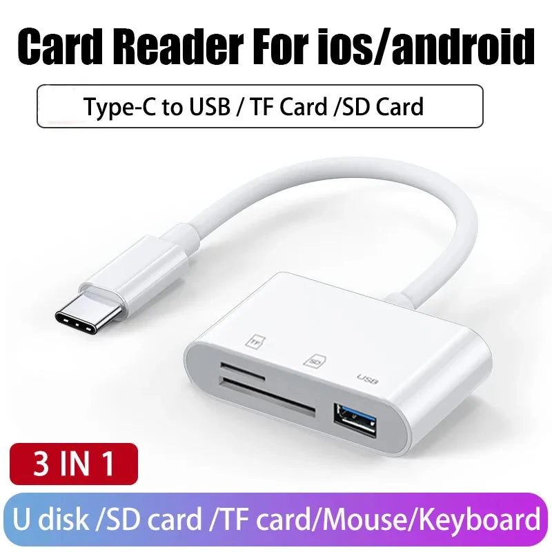 Lettore di Schede USB per iPhone Visualizzatore Foto da Fotocamera Caccia - immagine 12