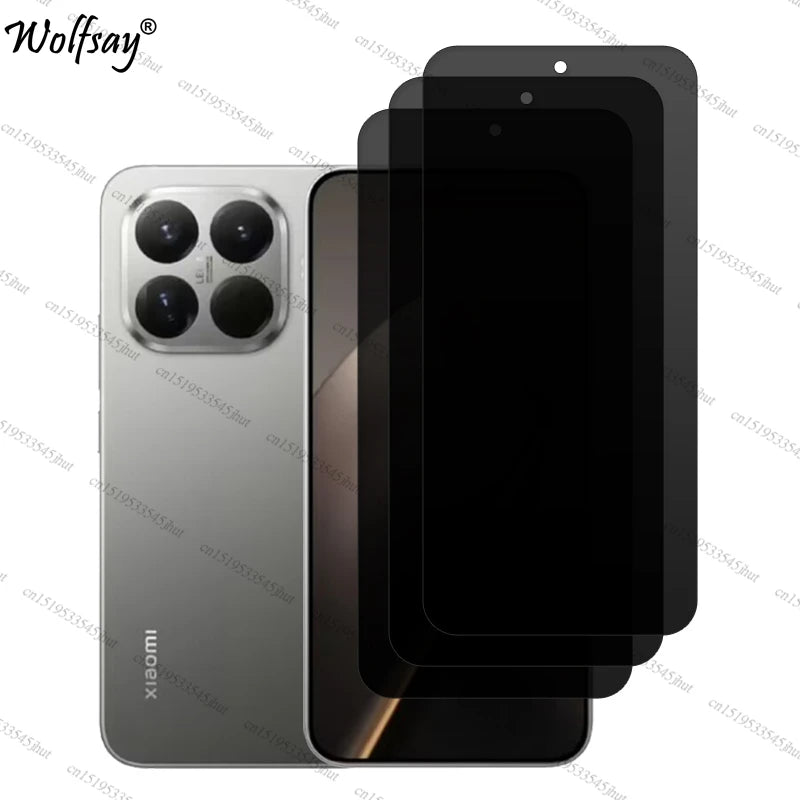 Privacy Protezione Dello Schermo Per Xiaomi 15T Anti-Spy Vetro Temperato Xiaomi 15T 15 T Pro Obiettivo Della Macchina Fotografica Pellicola di Vetro Per Xiaomi 15T vetro