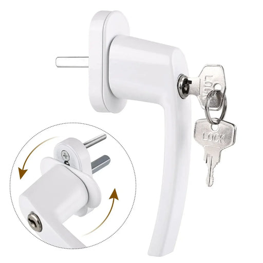 Maniglia per finestra in linea da 4/8 pezzi universale con chiave espag bloccabile