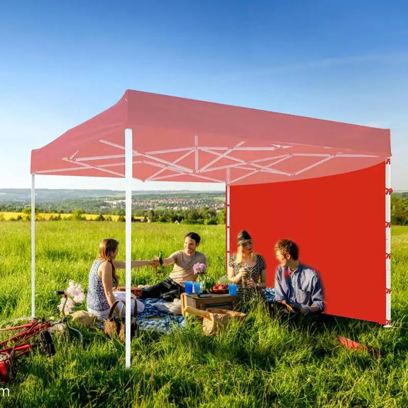 Tenda pieghevole per esterni Parete laterale in tessuto impermeabile antipioggia - immagine 4
