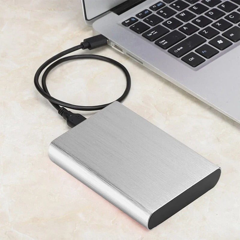 Disco rigido portatile USB 3.0 Mobile disco rigido esterno da 1TB disco rigido esterno in metallo da 2.5 pollici Plug and Play per Tablet PC Macbook