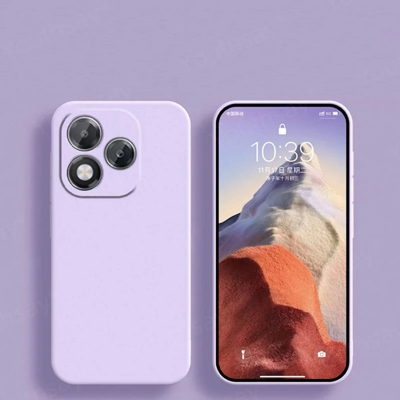 Custodia di lusso per Honor 400 Lite Cover Honor 400 Lite Fundas Coque Custodia morbida originale in silicone liquido TPU per telefono Honor 400 Lite