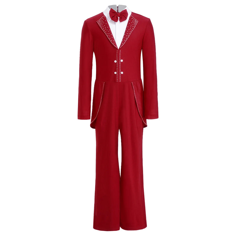 Costume da Gentiluomo per Pattinaggio su Ghiaccio Bambini - immagine 8