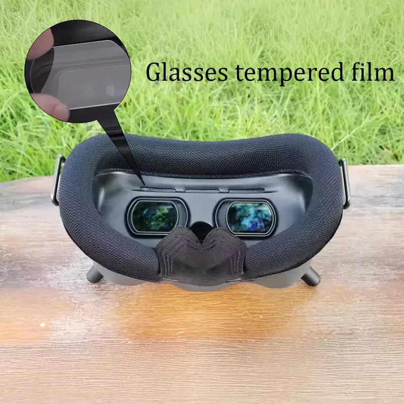 Pellicola protettiva per occhiali da volo DJI N3 Pellicola temperata Pellicola protettiva HD Antigraffio a prova di polvere con accesso allo strumento di installazione