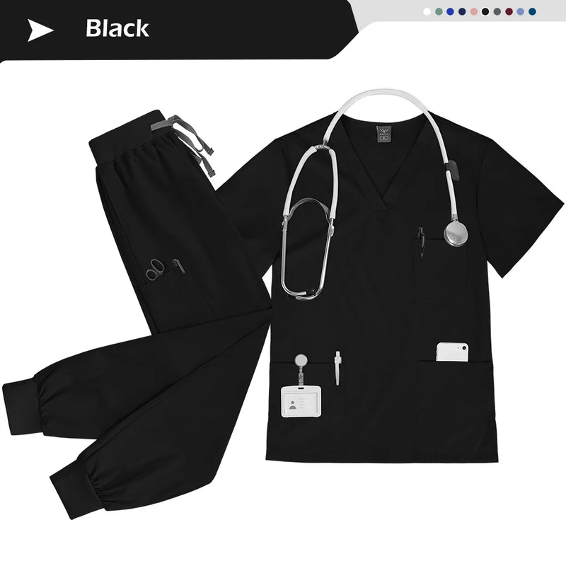 Set Uniforme Infermiera all'Ingrosso Divisa Medico Infermieri Dentisti Ospedalieri - immagine 9