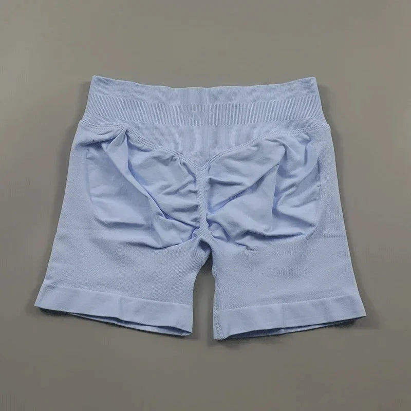 Pantaloncini da Yoga per Fitness | Pantaloncini sportivi da donna da 4,5 pollici per corsa ed esercizio, alternativa di qualità ai marchi più famosi, abbigliamento da palestra senza cuciture modellante.