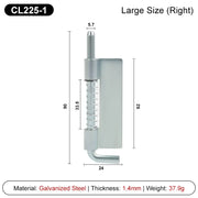 2 Pezzi CL225 Perno a Molla in Acciaio Inox 304 Argento - immagine 9
