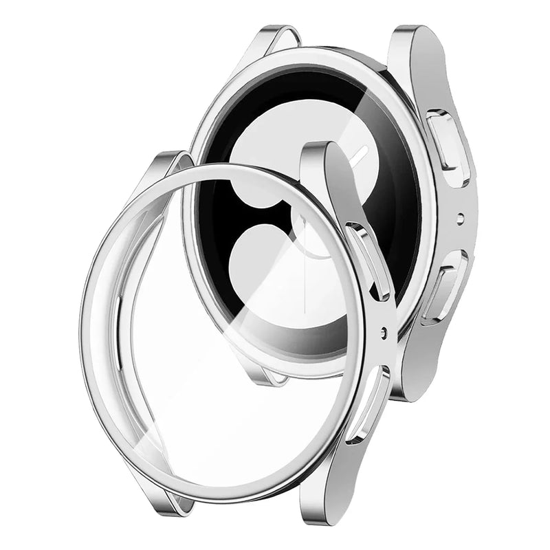 Adatto per Samsung Galaxy Watch 4 5 6 7 40mm 44mm Custodia protettiva antiurto e resistente ai graffi in materiale morbido completamente coperto